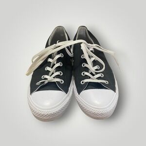 Converse Chuck Taylor All Star Dainty Ox Sneakers Women 8 Black Indie Streetwear